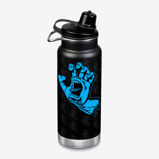 32oz-tkwide-with-chug-cap-santa-cruz-screaming-hand-h2 K32TKWCG-BK-SantaCruze_ScreamingHand.jpg